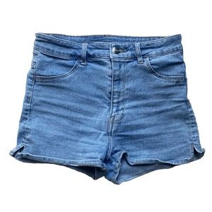 H&M Stretch Shorts High Waist Women Size 4